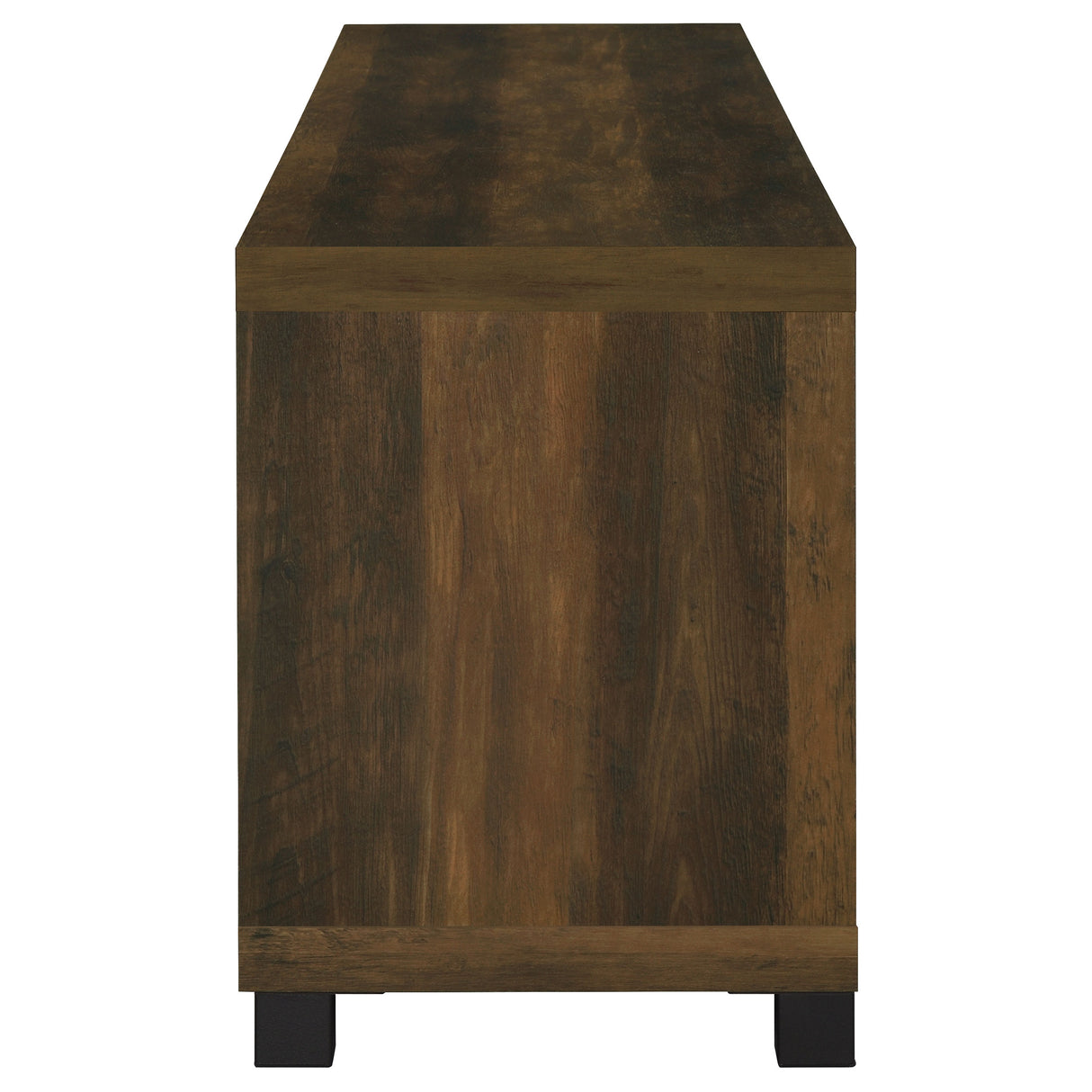 Sachin 4-Door Dark Pine TV Stand - 79 Inch