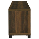 Sachin 4-Door Dark Pine TV Stand - 79 Inch