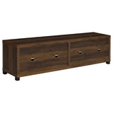 Sachin 4-Door Dark Pine TV Stand - 79 Inch