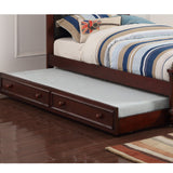 Contemporary Style Bed With Trundle