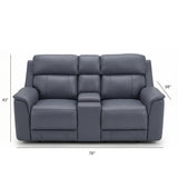 Oslo - Dual Power Reclining Loveseat With Console