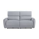 Jeromie - Power Motion Sofa With USB Port - Gray