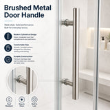 Frameless Shower Door With Soft Closing
