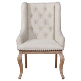 Fremont - Upholstered Dining With Button Tufted (Set of 2) - Brown
