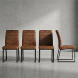 Oversized Square Design Dining Chairs For Home