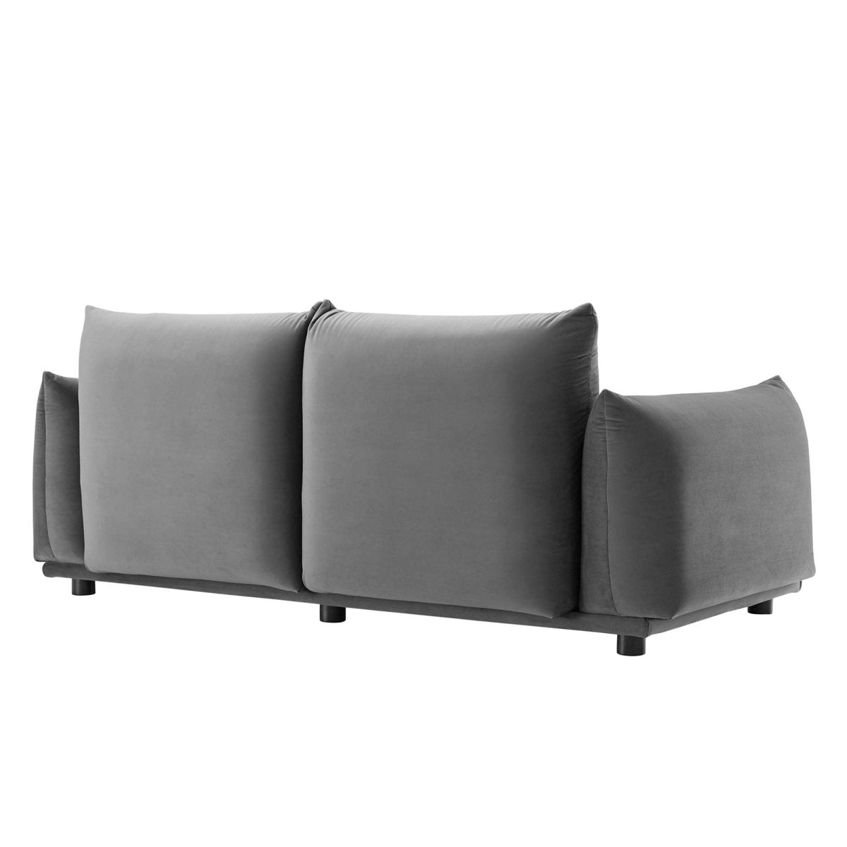 74 - Inch Copious Performance Velvet Overstuffed Loveseat - Loveseats available at Alpine Outlets in Denver