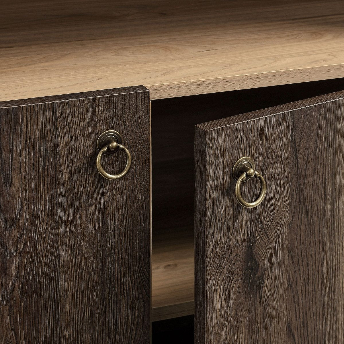 74" Tall Arched Storage Display Cabinet and Bookshelf - Bookcases available at Alpine Outlets in Denver