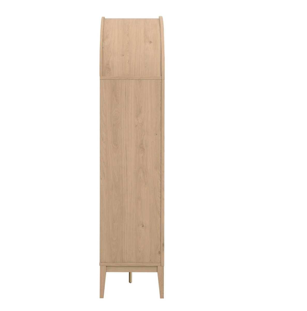 74" Tall Arched Storage Display Cabinet and Bookshelf - Bookcases available at Alpine Outlets in Denver