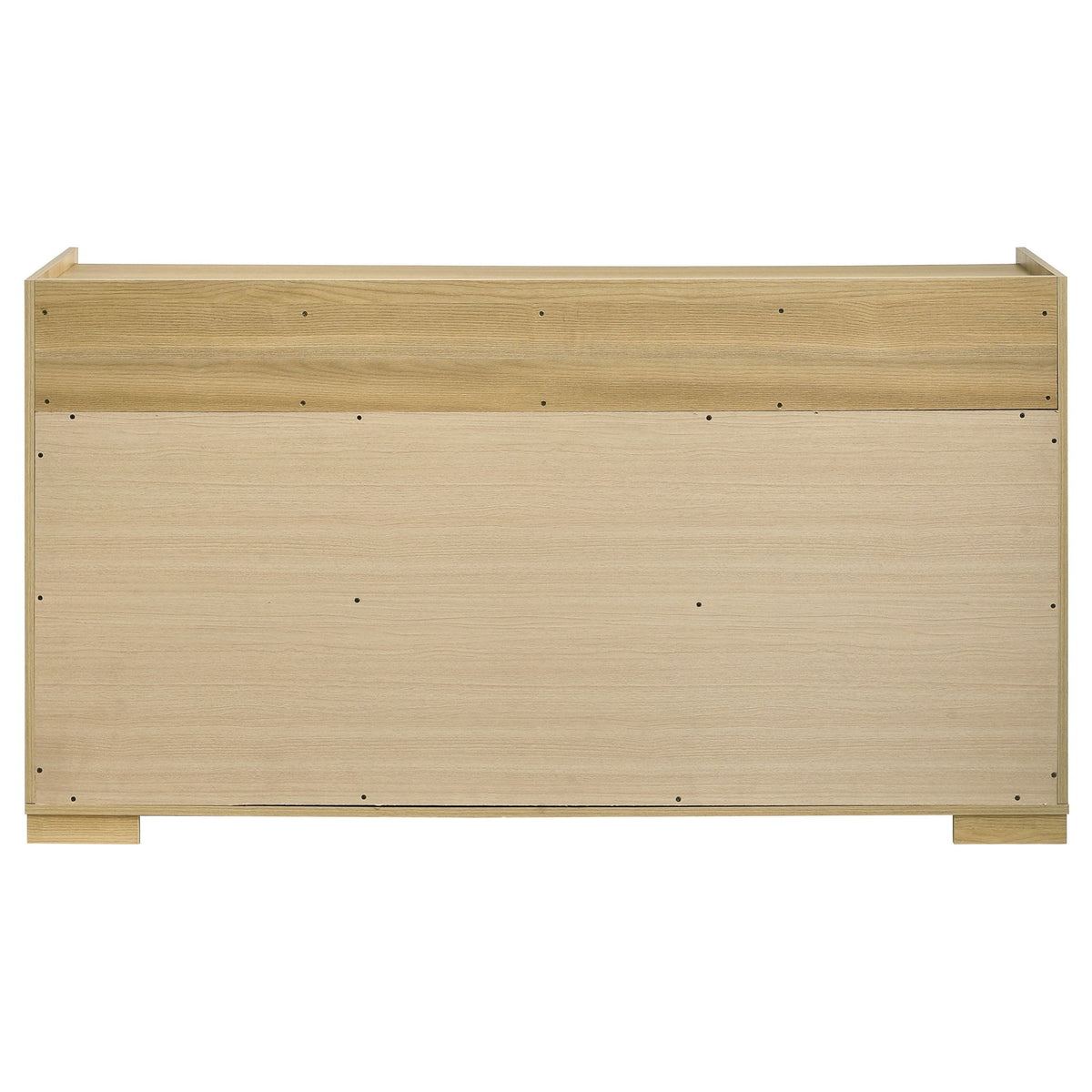 Lincoln - 6 Drawer Dresser - Natural / White
