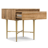 Fallon - End Table With Drawer - Natural
