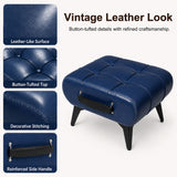 Minimalist Footstool With Hidden Storage