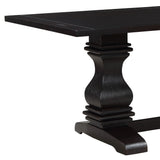 Villeneuve - Rectangular Double Pedestal Dining Table - Rustic