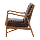 Baxter - Occasional Chair - Light Brown / Dark Brown