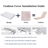 Outdoor Lounge Chair Cushion Replacement Patio Funiture Seat Cushion Chaise