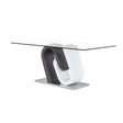 Anne - Dining Table - White / Gray - Dining Tables - Alpine Outlets
