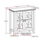 Artisan - Low Storage Cabinet - Light Brown