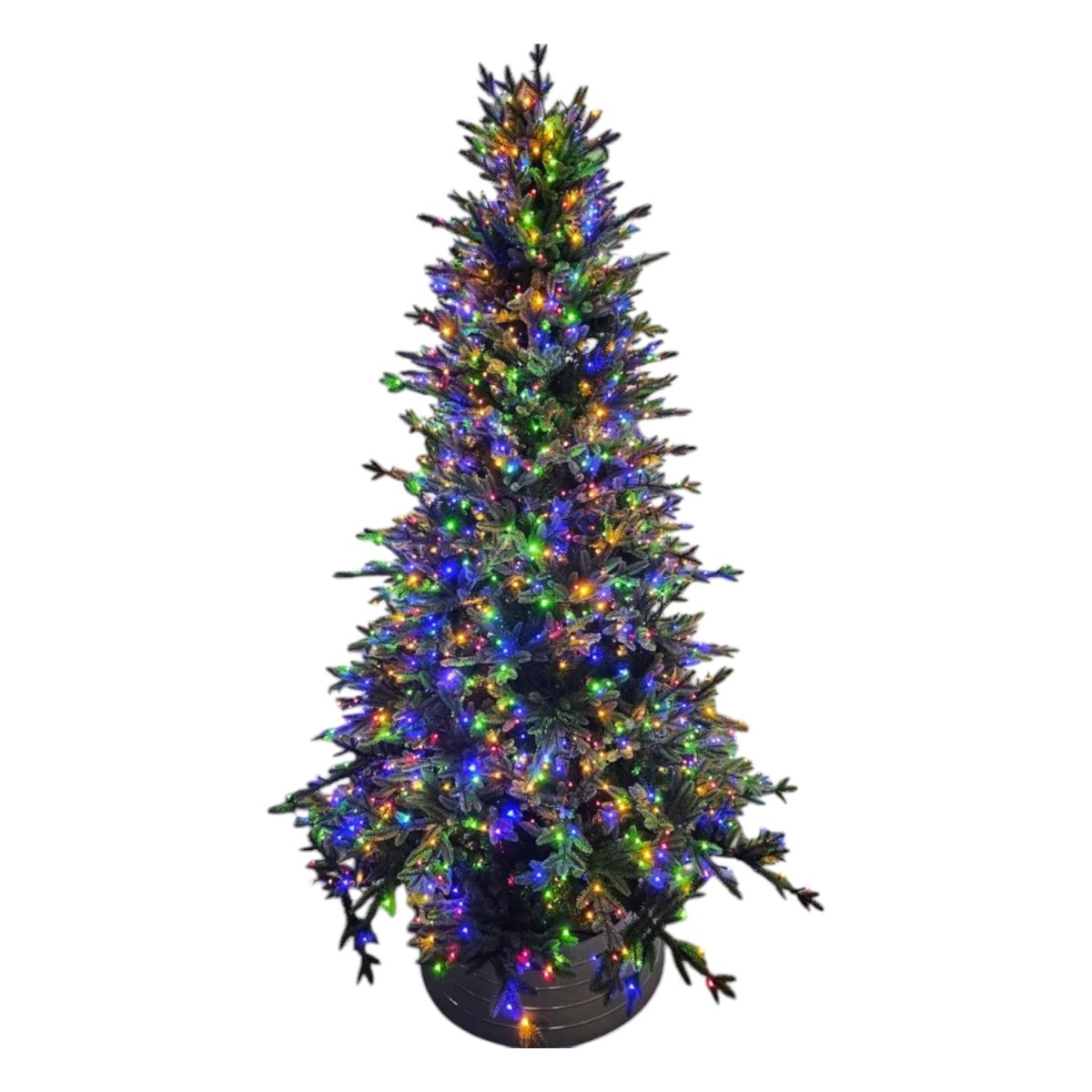 7.5' Pre - lit Radiant Micro LED Artificial Christmas Tree (ID L031234) - available at Alpine Outlets in Denver