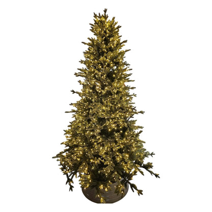 7.5' Pre - lit Radiant Micro LED Artificial Christmas Tree (ID L031234) - available at Alpine Outlets in Denver