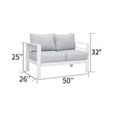 Outdoor Patio Set With All-Weather Thick Cushions