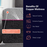 11" Renew Flex Head Cooling Fast Responding Latex Foam Mattress
