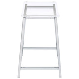 Staten - Backless Counter Stool (Set of 2) - Chrome