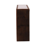 Cole - Console - Dark Brown / Beige