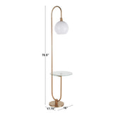 Trombone - Contemporary / Glam Floor Lamp