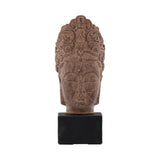 Hindu - Goddess Head - Light Brown