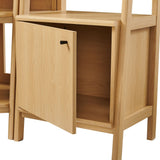 76" 3 - Piece Wood Corner Bookshelf Set with Narrow Units - Bookcases available at Alpine Outlets in Denver