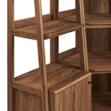 76" 3 - Piece Wood Corner Bookshelf Set with Narrow Units - Bookcases available at Alpine Outlets in Denver