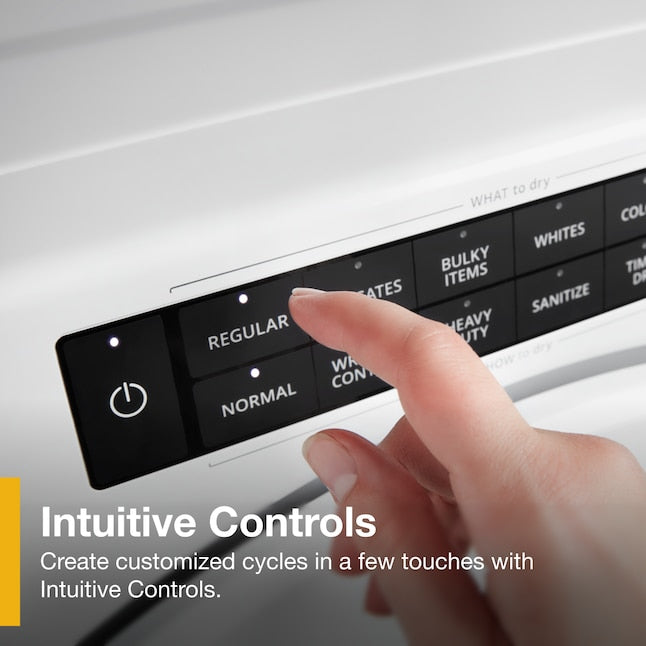 Whirlpool 7.4 cu. ft. Front Load Electric Dryer with Intuitive Touch Controls