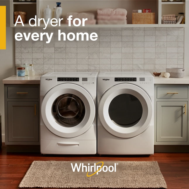 Whirlpool 7.4 cu. ft. Front Load Electric Dryer with Intuitive Touch Controls