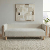 3 Seater Sofa For Living Room - Oatmeal
