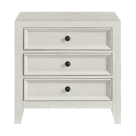 3 Drawer Nightstand With USB Charging Port