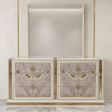 Omari - 6 Drawer Dresser - Beige