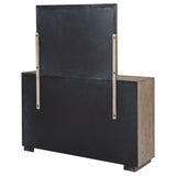 Gibbons - 6 Drawer Dresser And Mirror Set - Brown