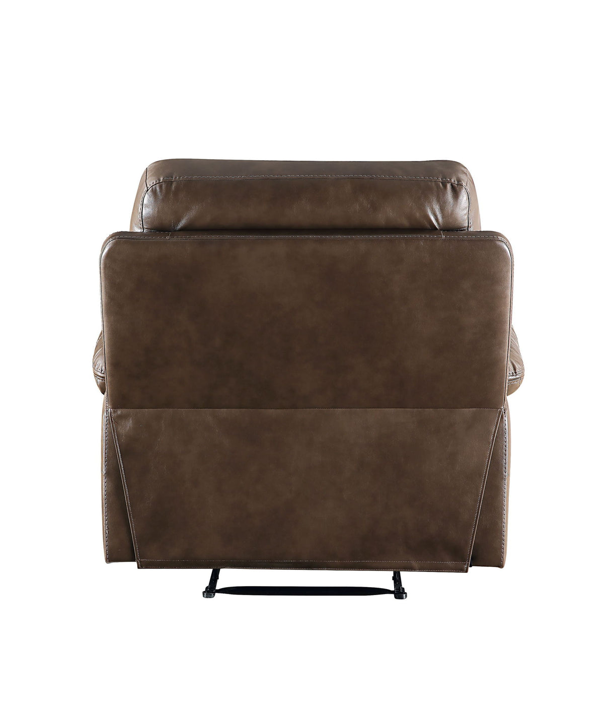 Aashi - Leather Gel Match Recliner Chair - Brown - Reclining Chairs - Alpine Outlets