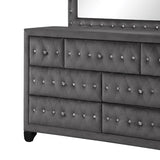 Sophia - 7 Drawer Dresser - Gray