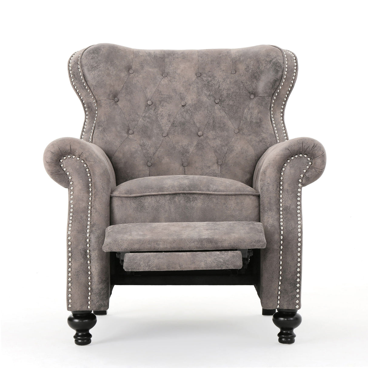 Modern Manual Push Back Recliner Chair