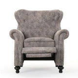 Modern Manual Push Back Recliner Chair