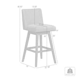 Basila - Swivel Bar Stool