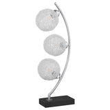 Mcdougal - Spherical Table Lamp With LED Lighting - Black