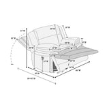 Modern Motion Sofa Set