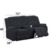 Motion Recliner Chair Set, Living Room Furniture