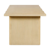 Rectangular Indoor Dining Table - Natural