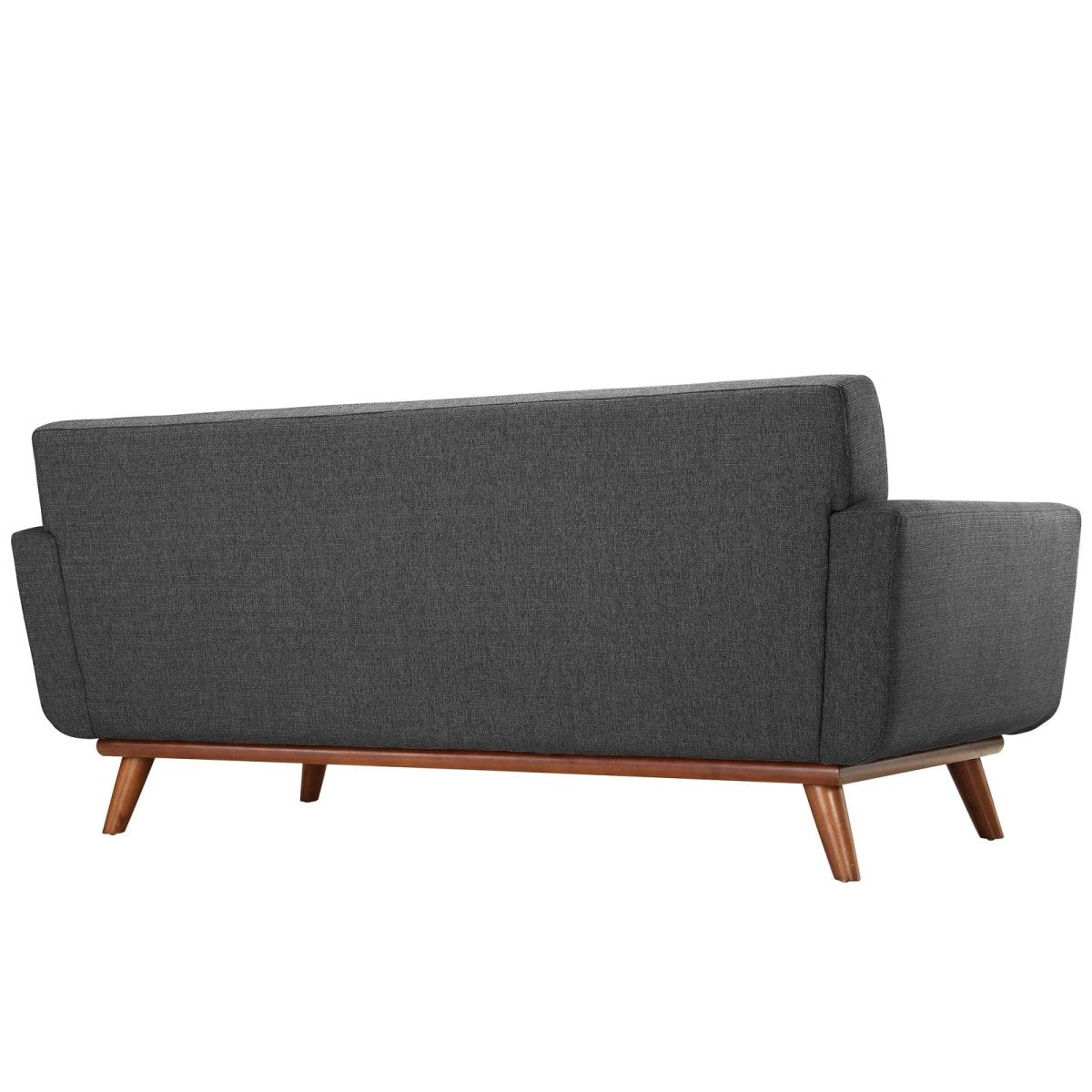 78 Inch Mid - Century Modern Upholstered Fabric Loveseat - Loveseats available at Alpine Outlets in Denver