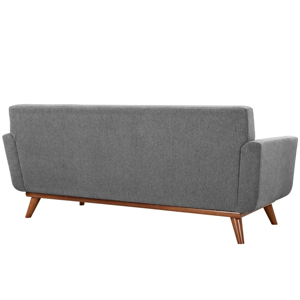 78 Inch Mid - Century Modern Upholstered Fabric Loveseat - Loveseats available at Alpine Outlets in Denver
