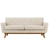 78 Inch Mid - Century Modern Upholstered Fabric Loveseat - Loveseats available at Alpine Outlets in Denver