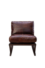 Lezlie - Occasional Chair - Dark Brown
