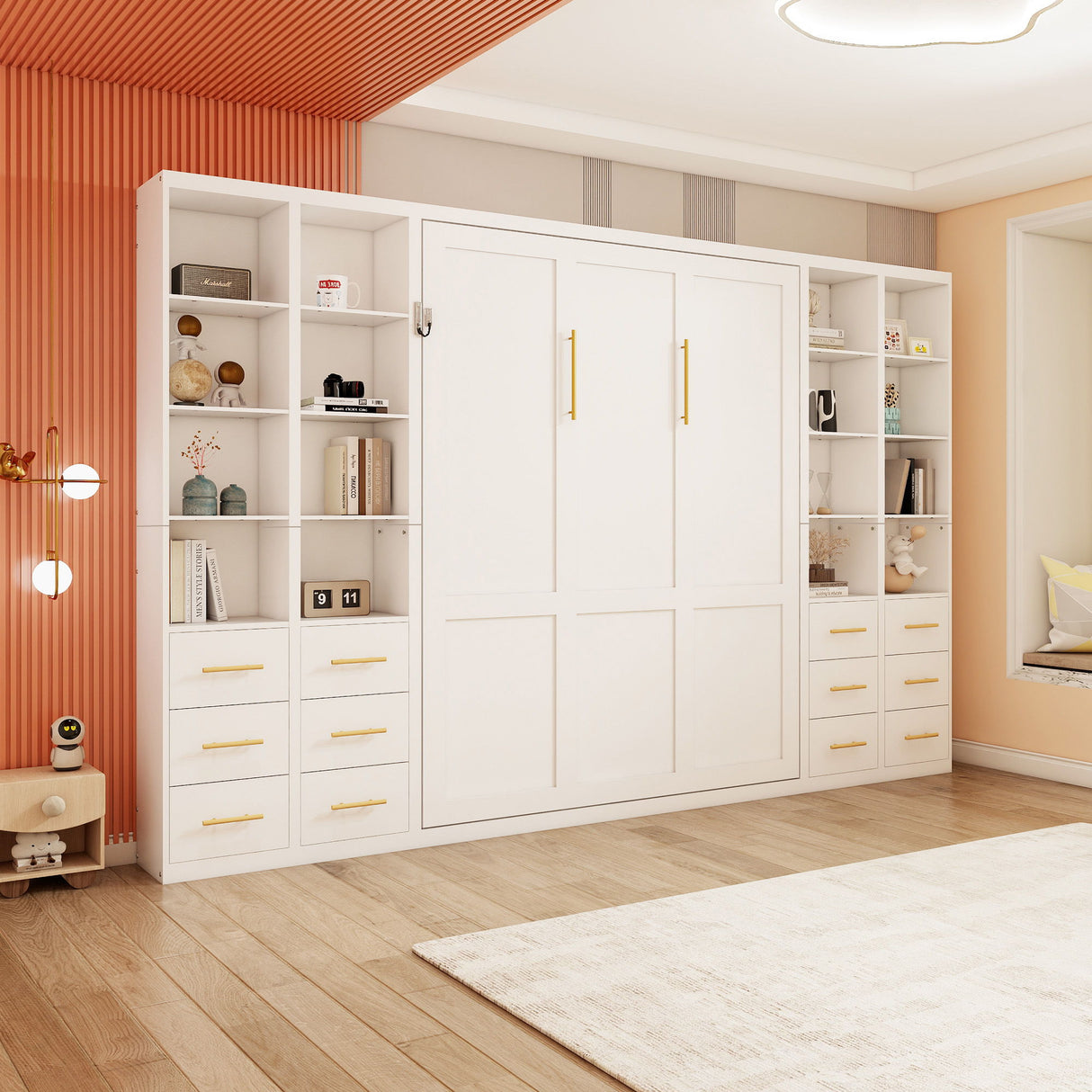 Multifunctional Vertical Murphy Wall Bed